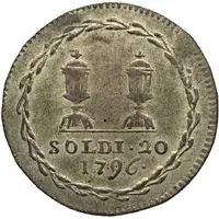 1 Lira / 20 Soldi Siege of Mantua