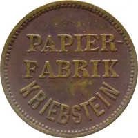 1/2 Liter - Kriebstein Papierfabrik