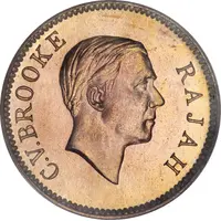 1 Cent - Charles V. Brooke Rajah