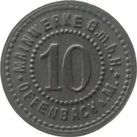 10 Pfennig - Offenbach Mainwerke G.m.b.H.