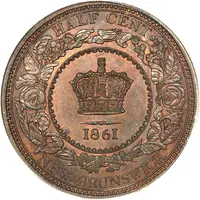 1/2 Cent - Victoria