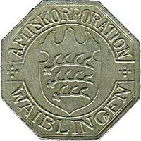 50 Pfennig - Waiblingen