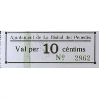 10 Céntimos La Bisbal del Penedès