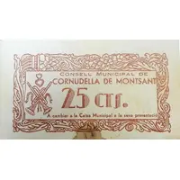 25 Céntimos Cornudella de Montsant