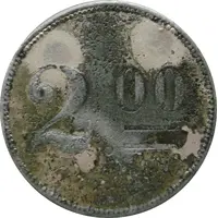 2 Mark - Leverkusen Kriegsgefangenenlager