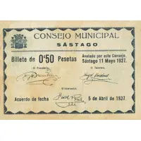 0.50 Pesetas Sástago