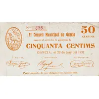 50 Céntimos Garcia