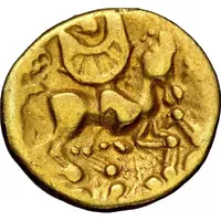 1/4 Gold Stater with crescent