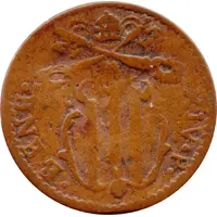 1 Quattrino - Benedict XIV St. Ubaldo