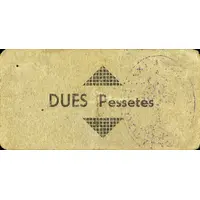 2 Pesetas La Selva del Camp