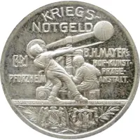 10 Pfennig - Pforzheim B.H. Mayers Hof-Kunst-Präge Anstalt