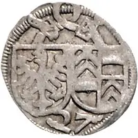 1 Pfennig - Eberhard IV of Eppstein-Königstein