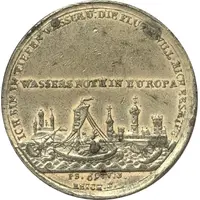 Medal - Flood of Nuremberg 1784