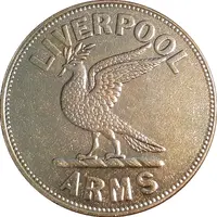 Medal - Liverpool Arms - Wine and Spirit Depot Replica