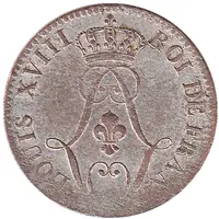 10 Centimes - Louis XVIII