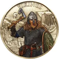 1 Dollar - Elizabeth II The Viking Warrior