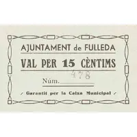 15 Céntimos Fulleda