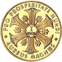 1 Ducat - Aureus Magnus Adenauer, 1966