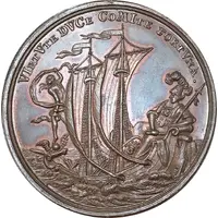 Medal - 100th anniversary of the Wednesday-shooting-society Mitwochsschiess-Gesellschaft, Nürnberg