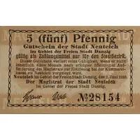 5 Pfennig Neuteich