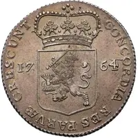 Silver Ducat Late type, privy mark obverse