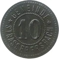 10 Pfennig - Strassebersbach