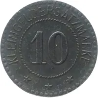 10 Pfennig - Strassebersbach