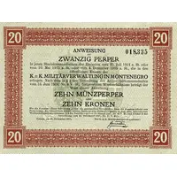 20 Perpera Austro-Hungarian Occupation in WWI - Army Administration
