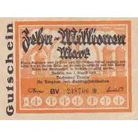 10 000 000 Mark Bochumer Verein für Bergbau und Gußstahlfabrikation