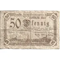 50 Pfennig Kaufmännischer Verein