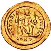 1 Solidus In the name of Justin II