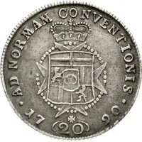 20 Kreuzers - Charles August Konventionskreuzer