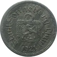 25 Pfennig - Sonneberg
