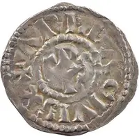 Denier - Carloman II Arles mint