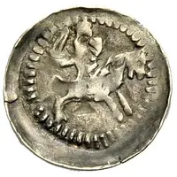 Denier - Frederick III Sierck, mounted knight