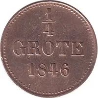 1/4 Grote - Paul Frederick August