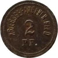 2 Pfennig - Lauban Gefangenenlager