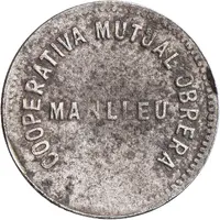 5 Pesetas - Cooperativa Mutual Obrera