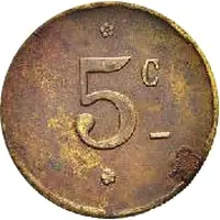 5 Centimes - Michel Giusti Enterprise - Tunis