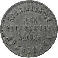 50 Pfennig - Münsingen Kommandantur des Gefangenen Lagers