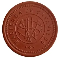 1 Peso - Hacienda de Catapilco