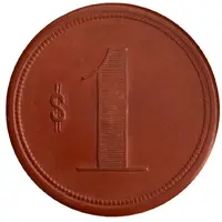 1 Peso - Hacienda de Catapilco