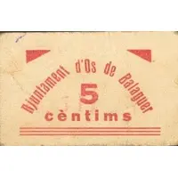 5 Céntimos Os de Balaguer