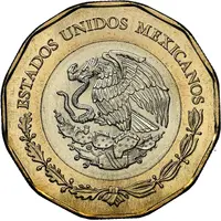 20 Pesos Foundation of Mexico-Tenochtitlan