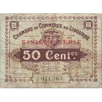 50 Centimes - Chambre de Commerce de Libourne 33