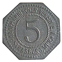 5 Pfennig - Strasburg Kaufmännischer Verein E. V.