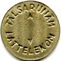 Telephone Token - Talsarunam Lattelekom Riga