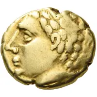 Stater Charioteer facing right, lyre