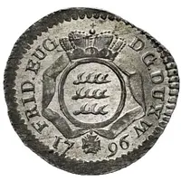 3 Kreuzers - Frederick Eugen