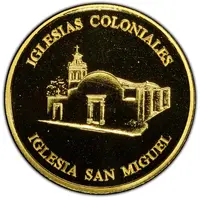 10 Pesos Iglesia San Miguel